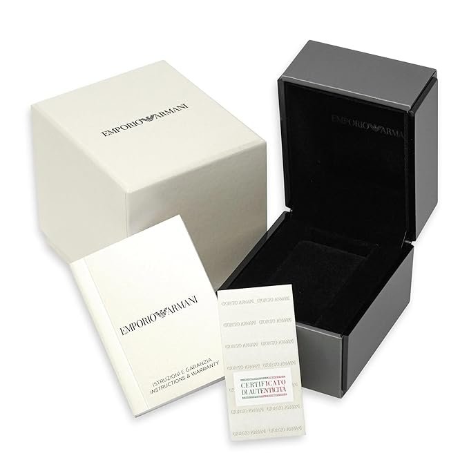 Emporio Armani Analog Blue Dial Men's Watch-AR11362 Stainless Steel, Multicolor Strap - Image 8