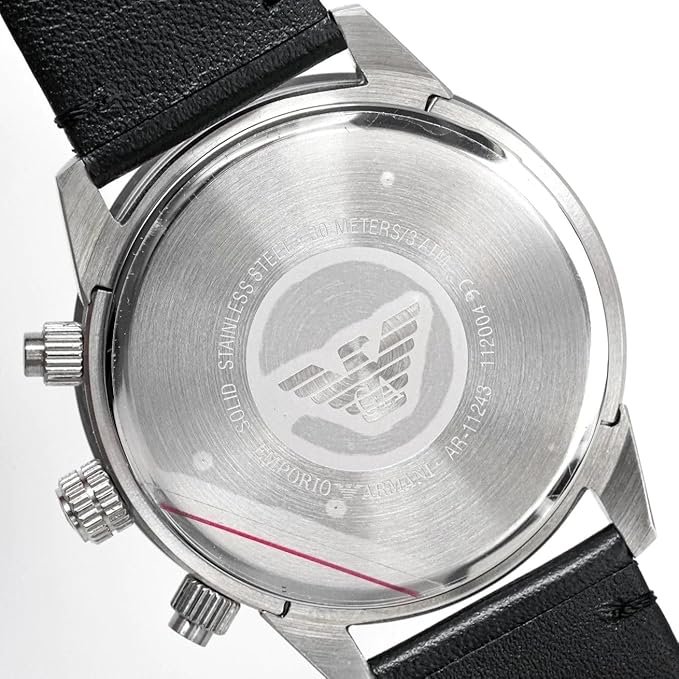 Emporio Armani Analog Blue Dial Men's Watch-AR11362 Stainless Steel, Multicolor Strap - Image 3