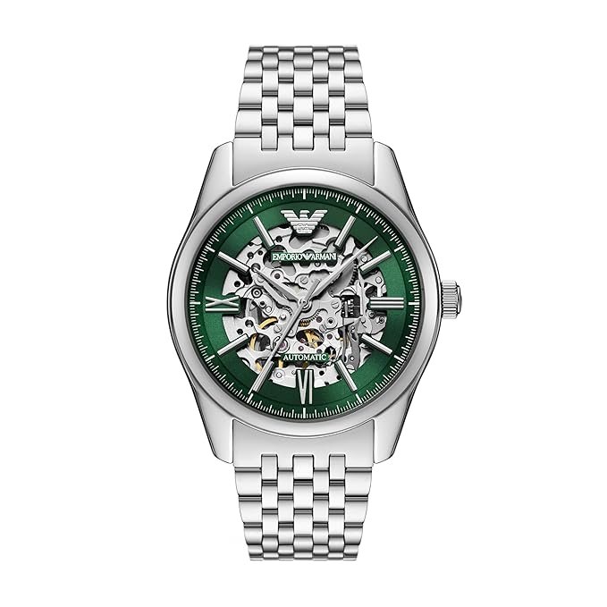 Emporio Armani Analog Green Dial Men's Watch-AR60091 - Image 2