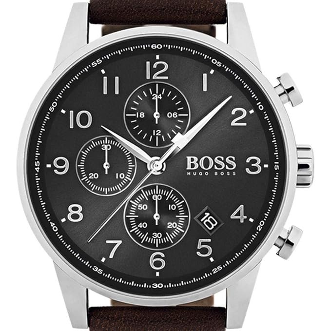 Boss Hugo Classic Navigator Analog Black Dial Men's Watch-1513494 - Image 4