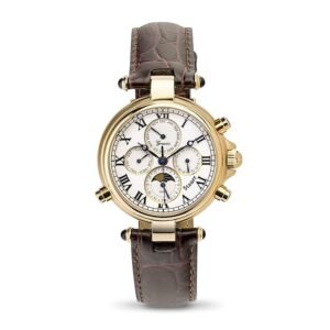 Stauer Men's Automatic Gold-Finished Graves '33 Wristwatch